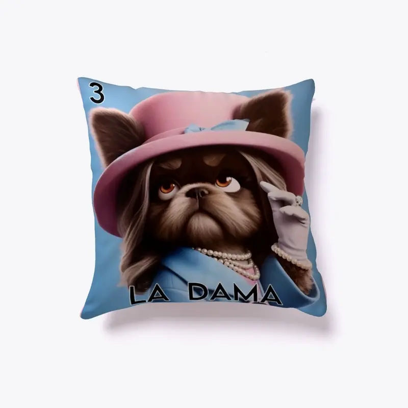 La Dama Fluffy French Bulldog