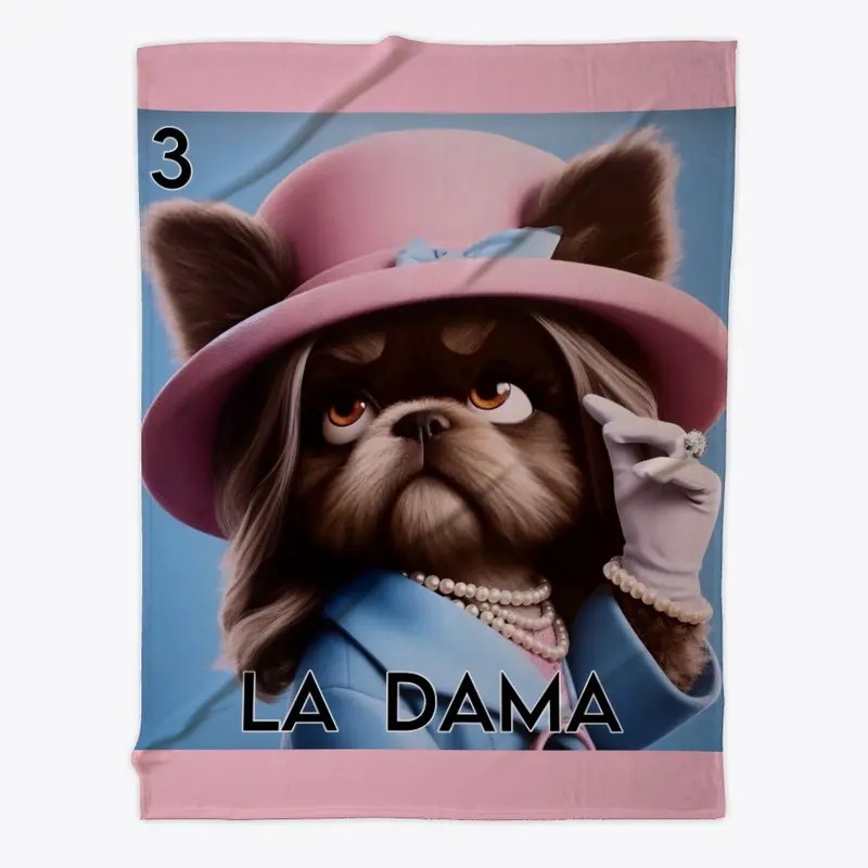 La Dama Fluffy French Bulldog