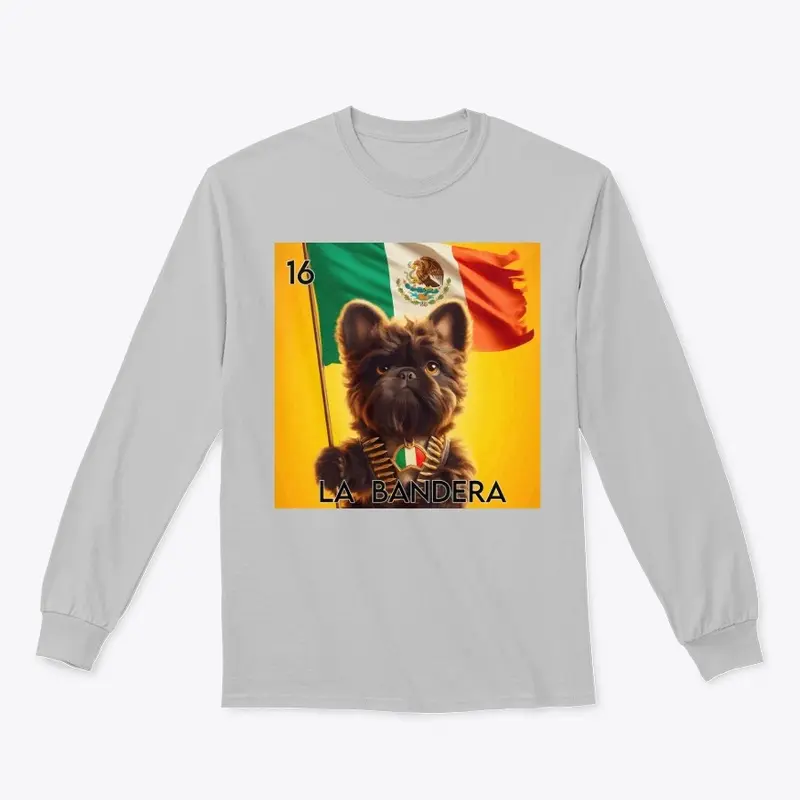 La Bandera Fluffy French Bulldog