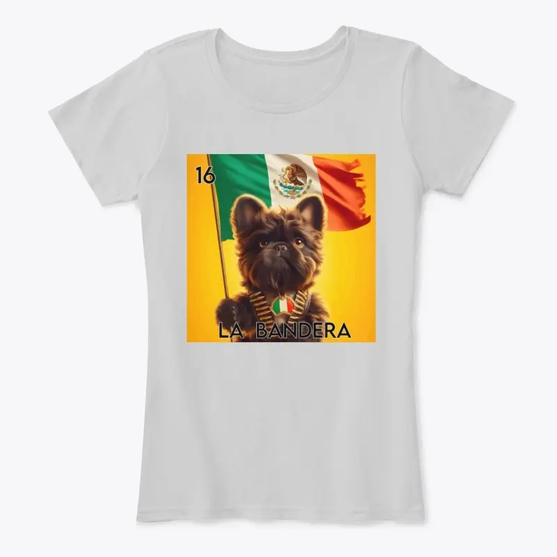 La Bandera Fluffy French Bulldog